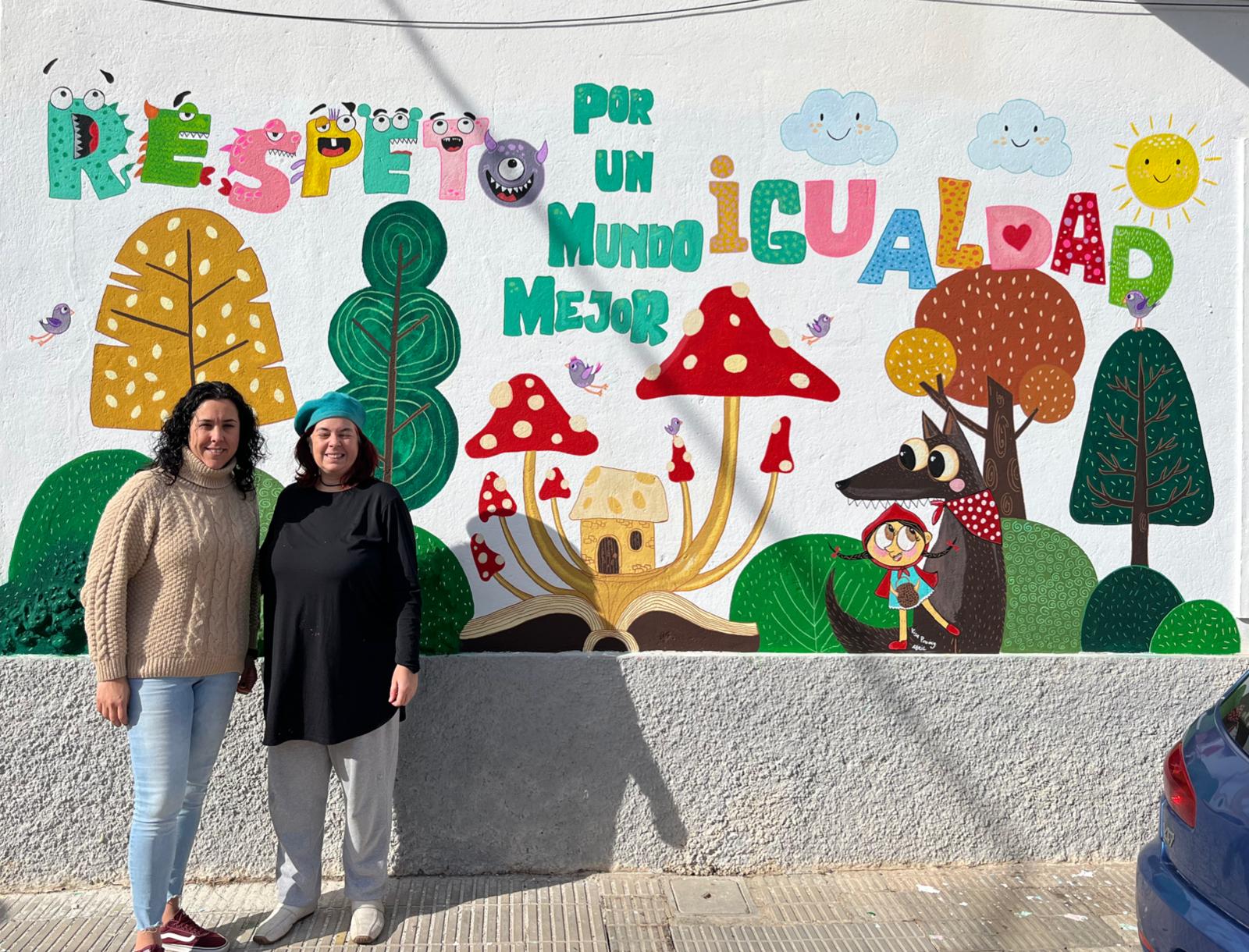 Mural respecte igualtat